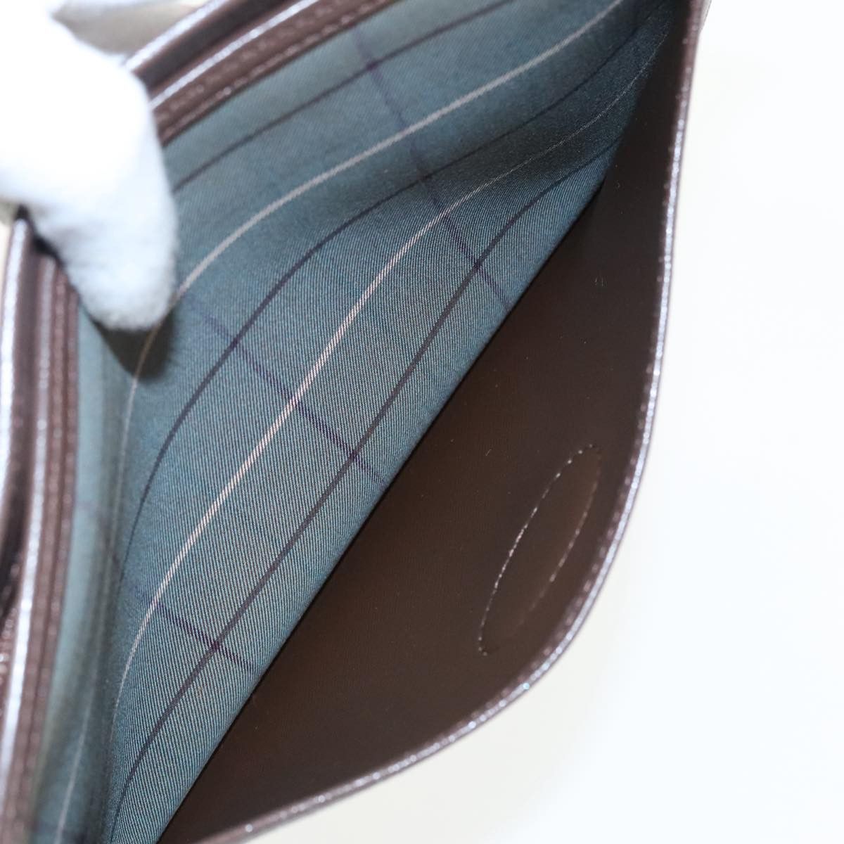 Burberry Nova Check Brown Canvas Clutch Bag (Pre-Owned) Size ONE SIZE - 18 Thumbnail