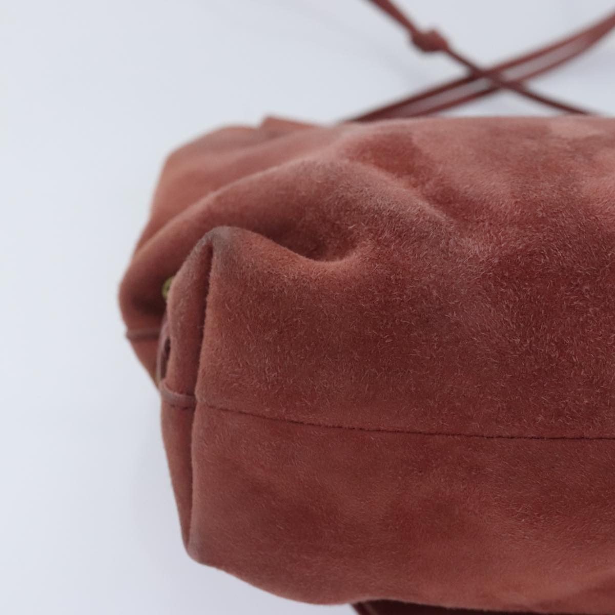 Gucci Red Suede Shoulder Bag (Pre-Owned) Size ONE SIZE - 8 Thumbnail