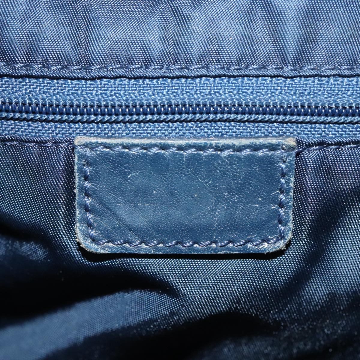 Dior Navy Canvas Shoulder Bag (Pre-Owned) Size ONE SIZE - 14 Thumbnail