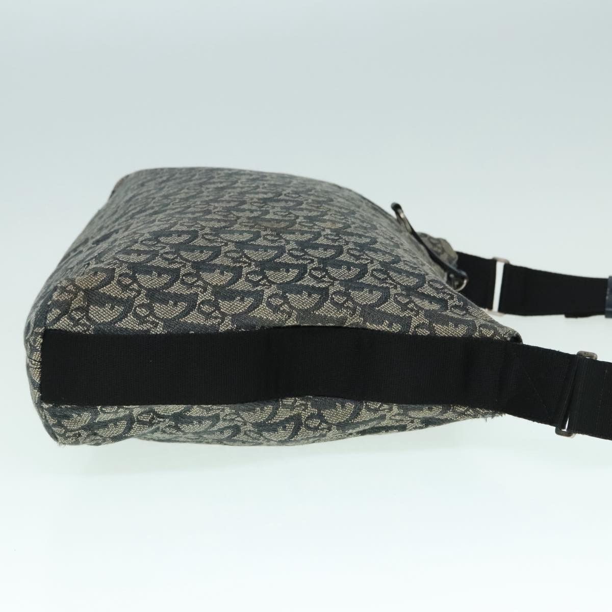 Dior Navy Canvas Shoulder Bag (Pre-Owned) Size ONE SIZE - 3 Thumbnail
