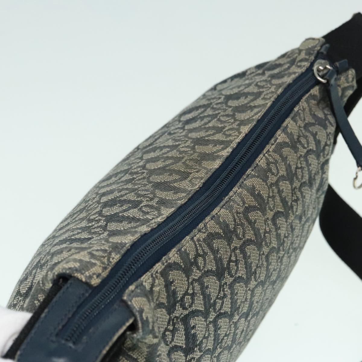 Dior Navy Canvas Shoulder Bag (Pre-Owned) Size ONE SIZE - 17 Thumbnail