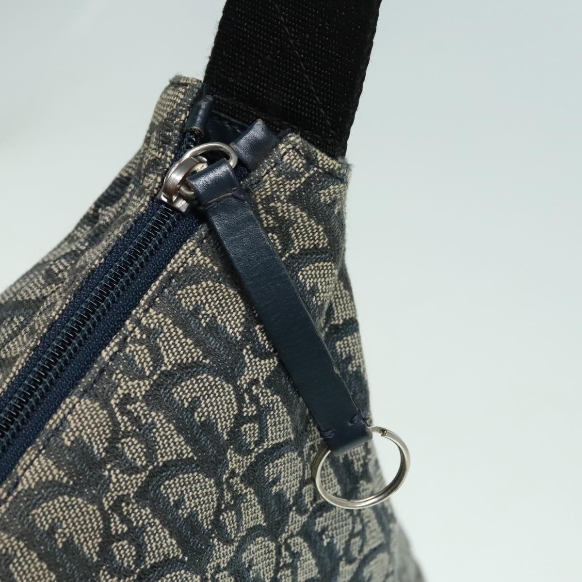 Dior Navy Canvas Shoulder Bag (Pre-Owned) Size ONE SIZE - 11 Thumbnail