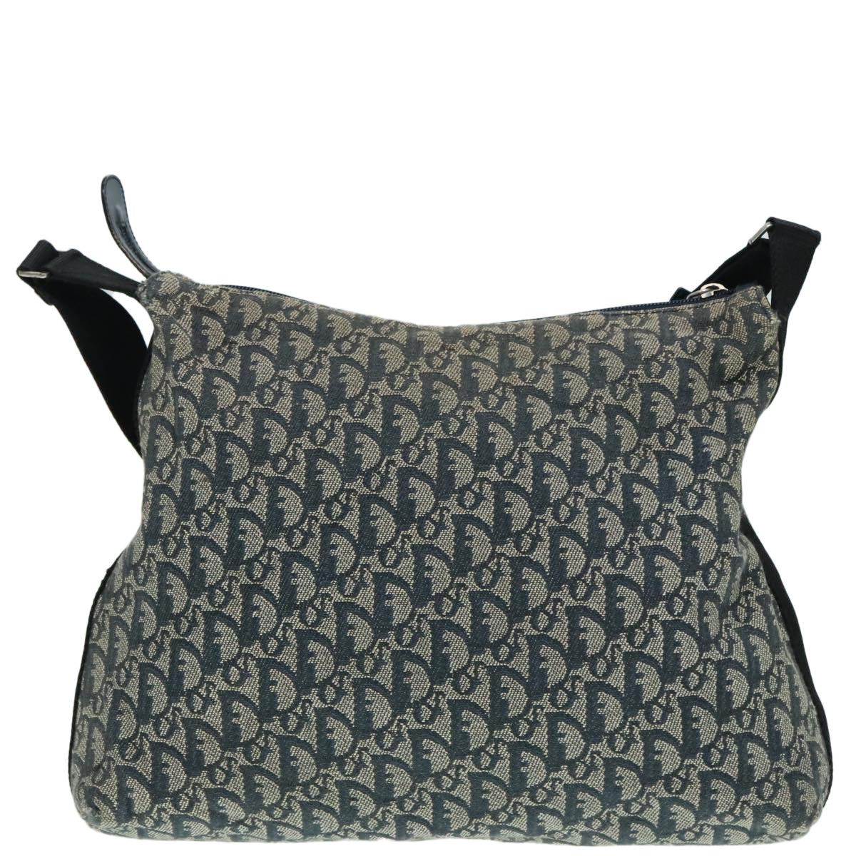 Dior Navy Canvas Shoulder Bag (Pre-Owned) Size ONE SIZE - 2 Thumbnail