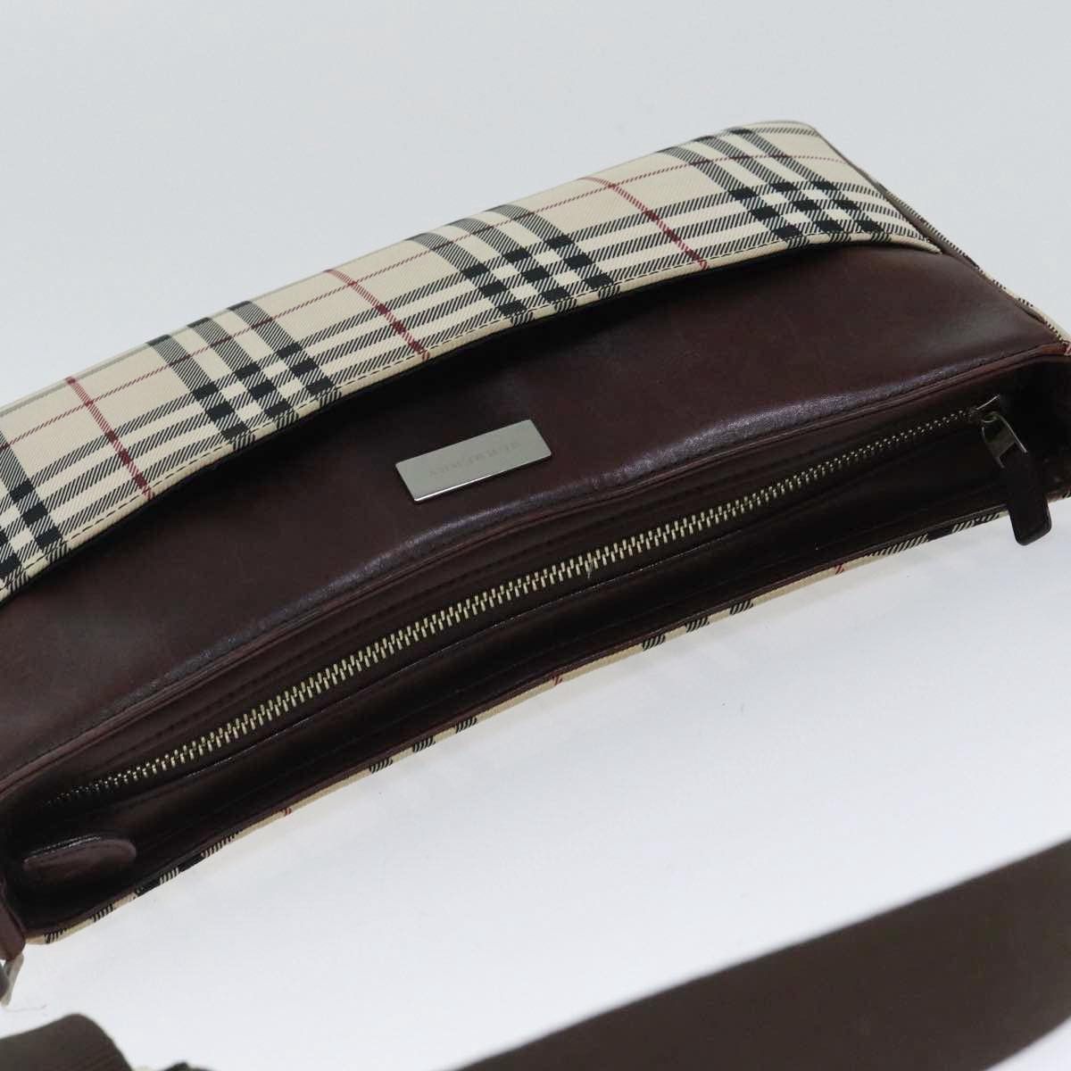 Burberry Nova Check Beige Synthetic Shoulder Bag (Pre-Owned) Size ONE SIZE - 16 Thumbnail