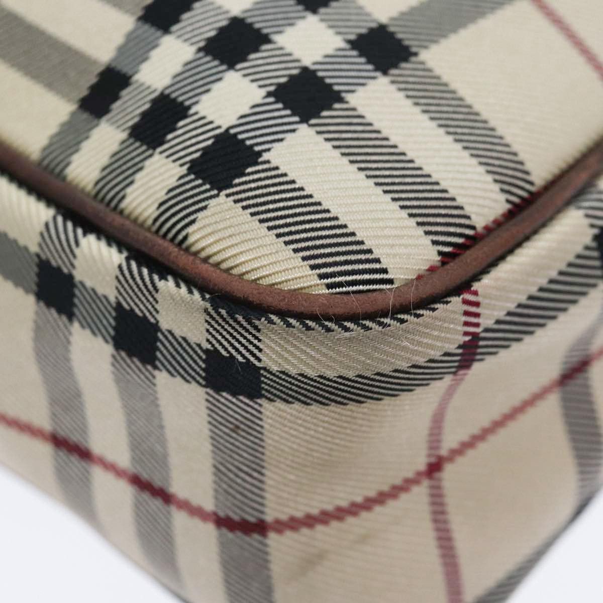 Burberry Nova Check Beige Synthetic Shoulder Bag (Pre-Owned) Size ONE SIZE - 10 Thumbnail