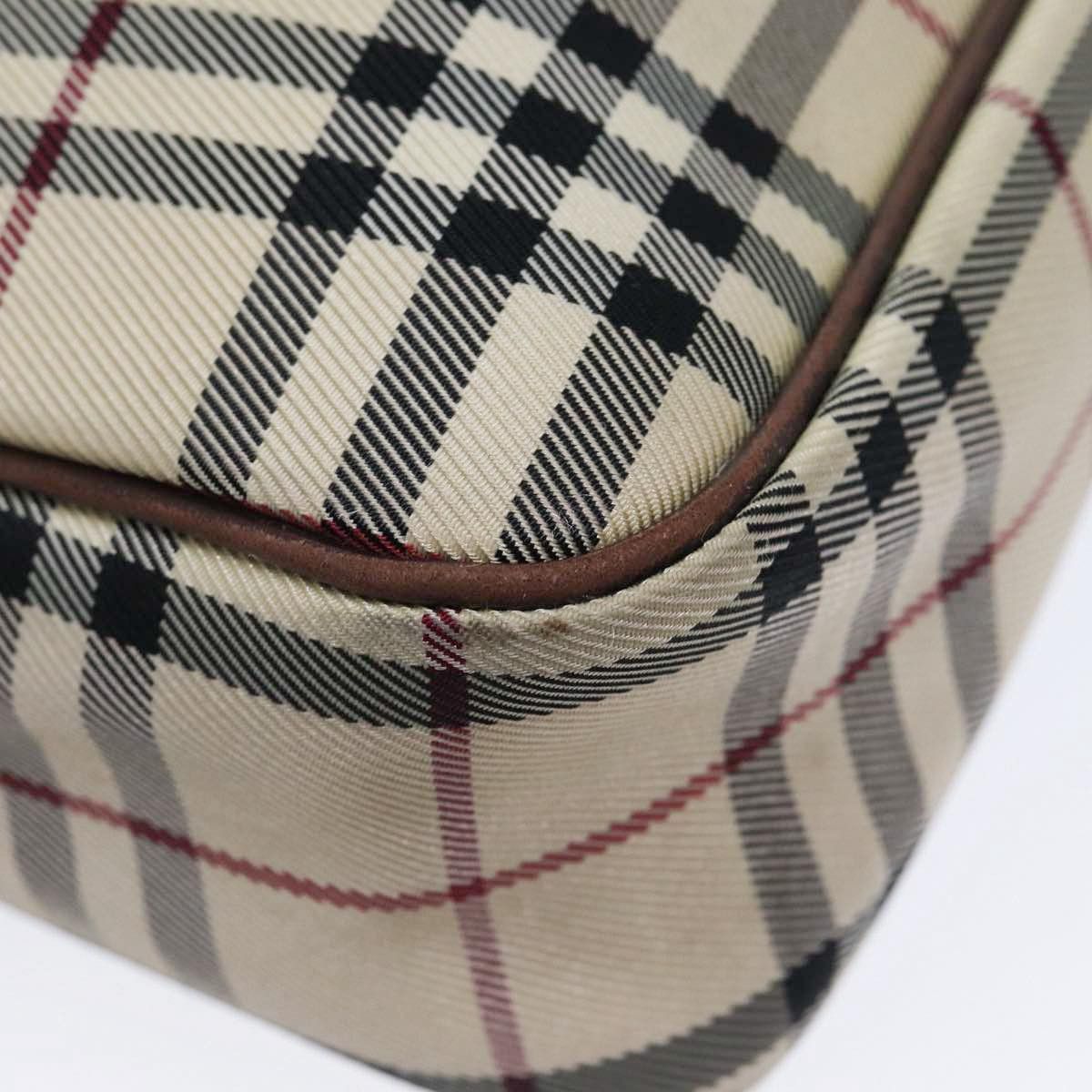 Burberry Nova Check Beige Synthetic Shoulder Bag (Pre-Owned) Size ONE SIZE - 7 Thumbnail