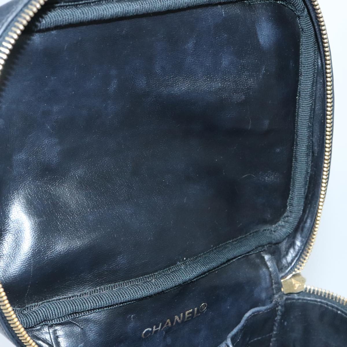 Chanel Vanity Black Leather Clutch Bag (Pre-Owned) Size ONE SIZE - 17 Thumbnail