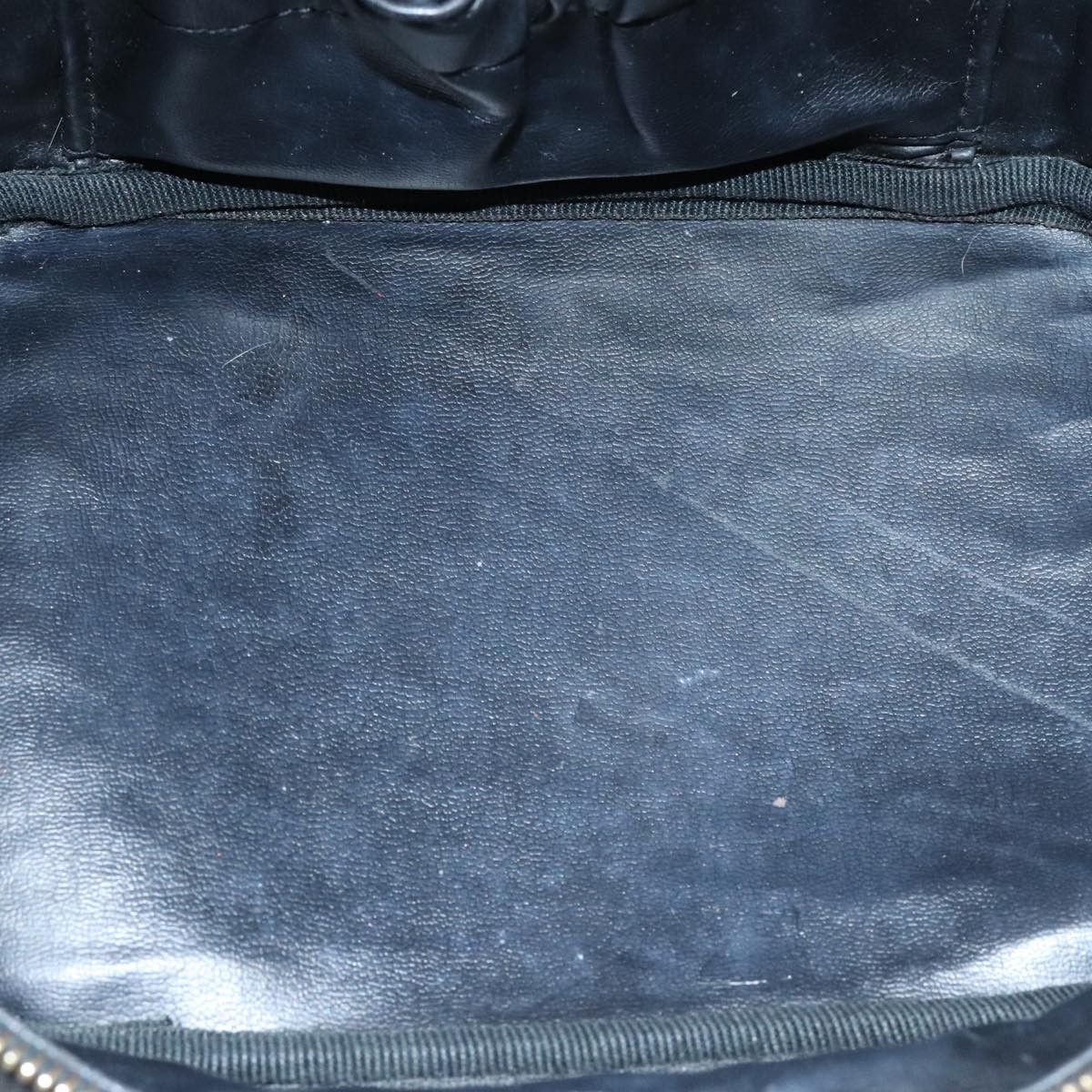 Chanel Vanity Black Leather Clutch Bag (Pre-Owned) Size ONE SIZE - 7 Thumbnail