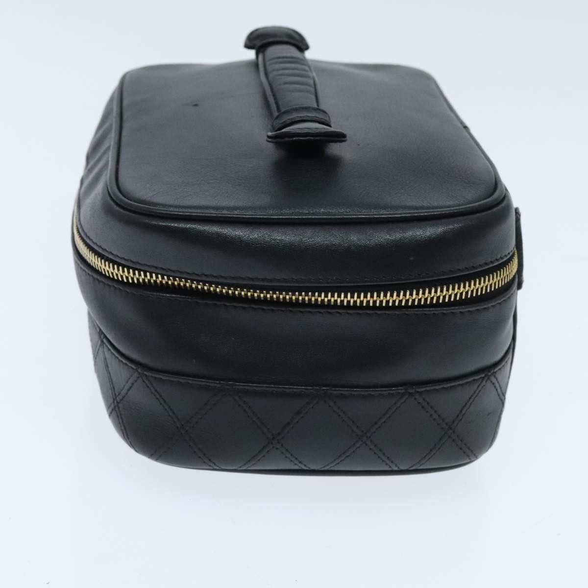 Chanel Vanity Black Leather Clutch Bag (Pre-Owned) Size ONE SIZE - 3 Thumbnail