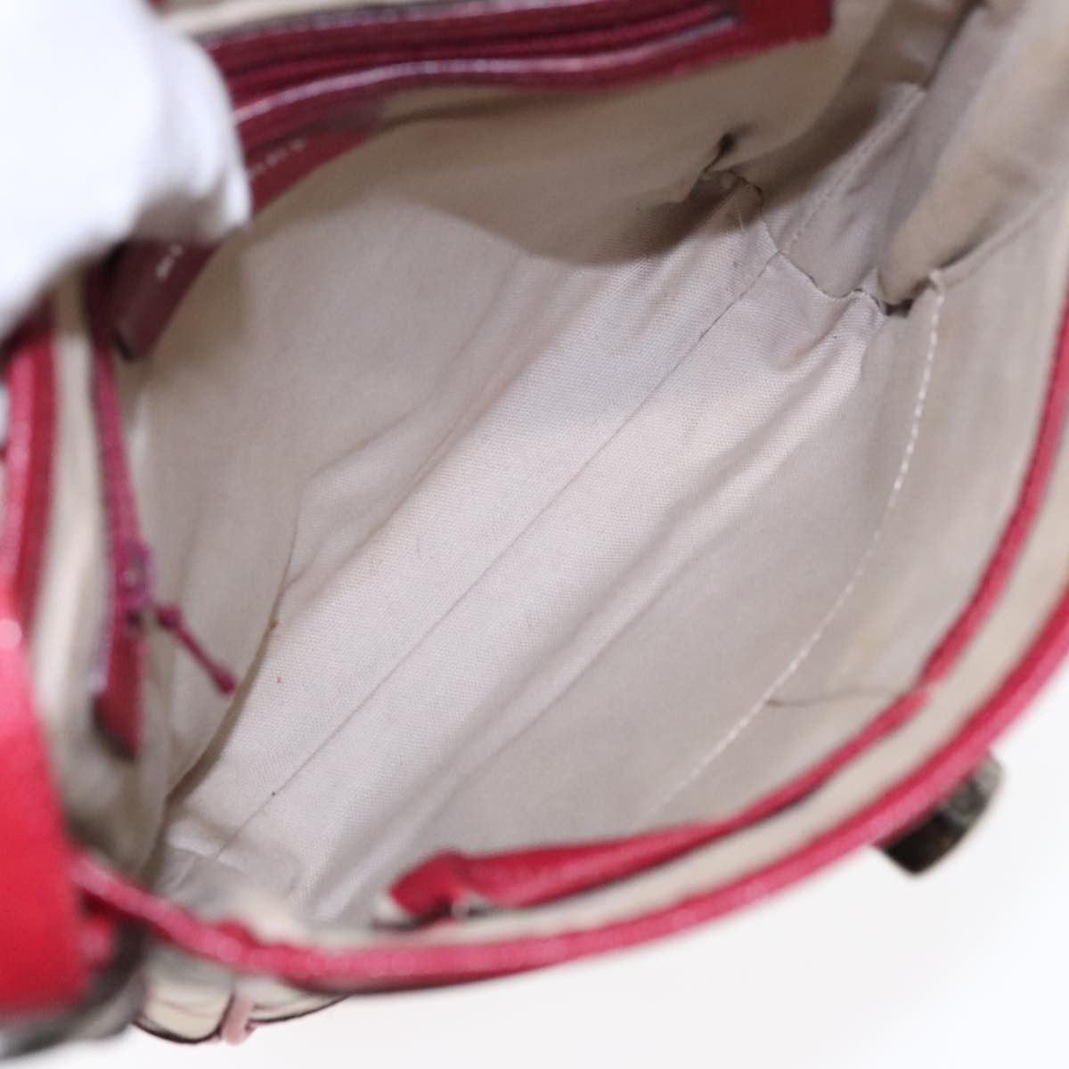 Burberry Nova Check Beige Canvas Shoulder Bag (Pre-Owned) Size ONE SIZE - 11 Thumbnail