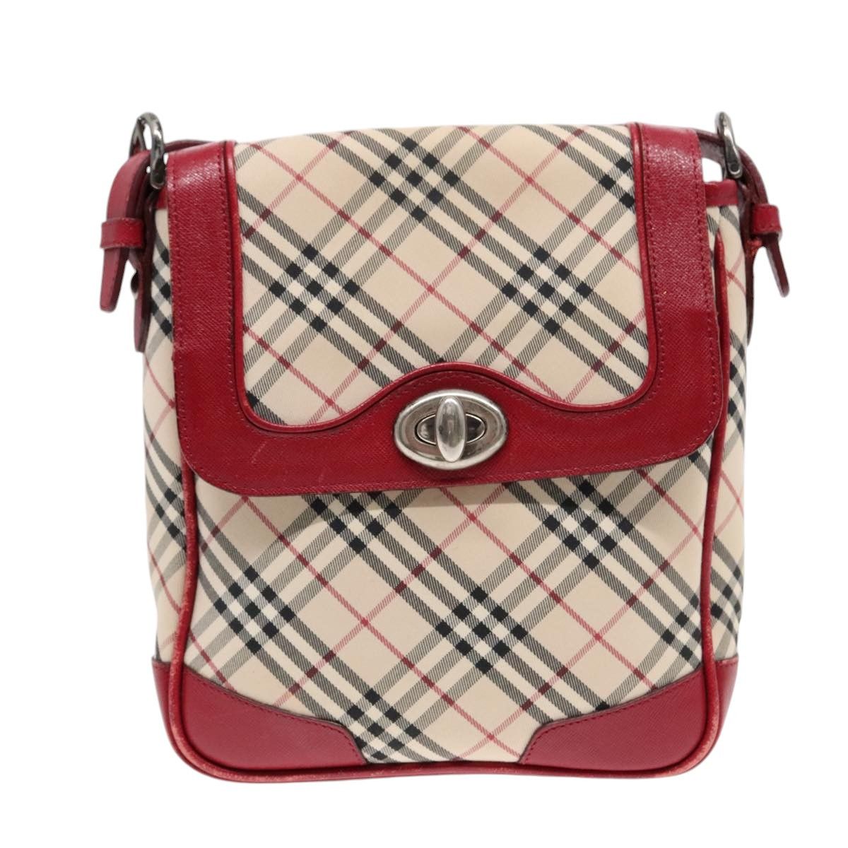 Burberry Nova Check Beige Canvas Shoulder Bag (Pre-Owned) Size ONE SIZE - 15 Thumbnail
