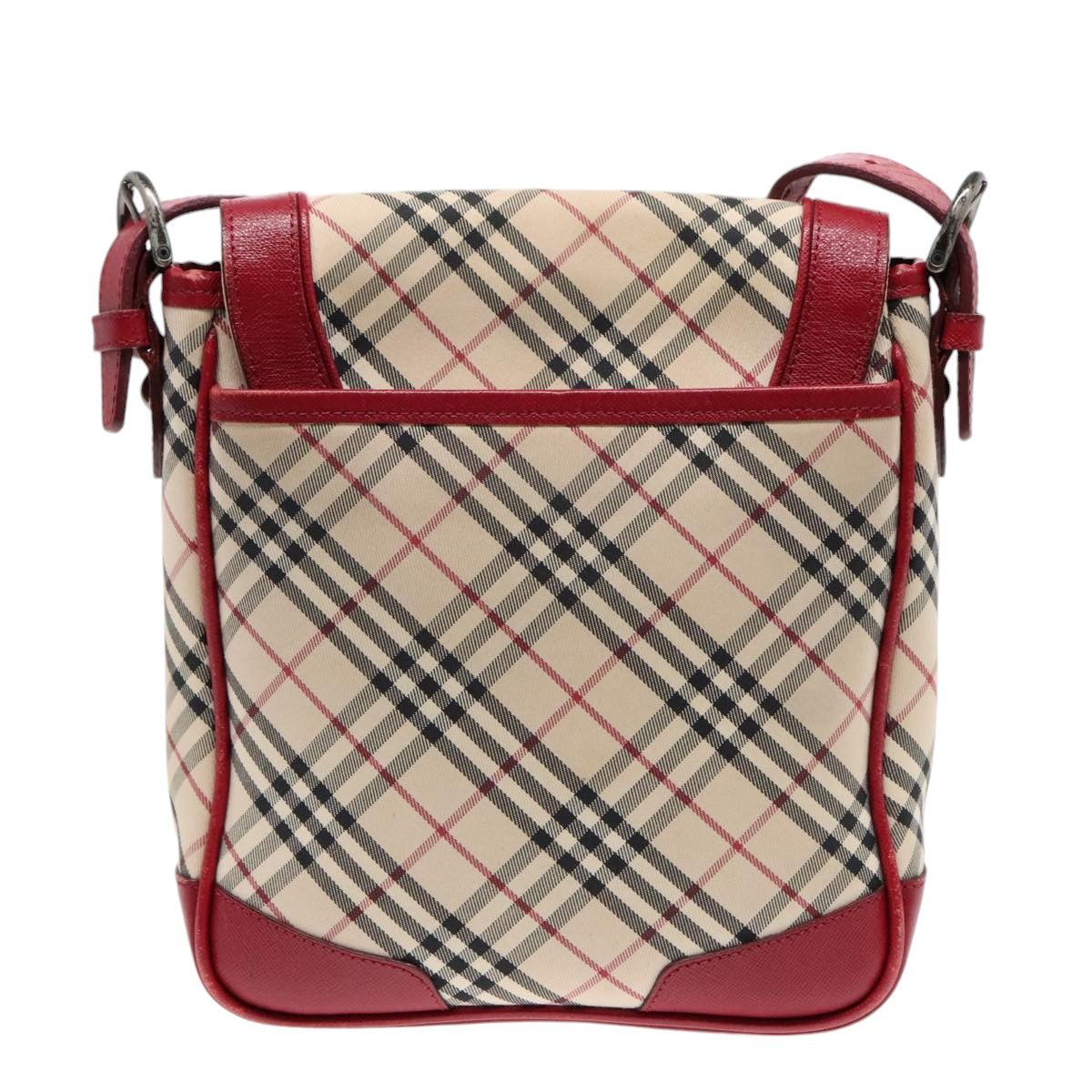 Burberry Nova Check Beige Canvas Shoulder Bag (Pre-Owned) Size ONE SIZE - 2 Thumbnail