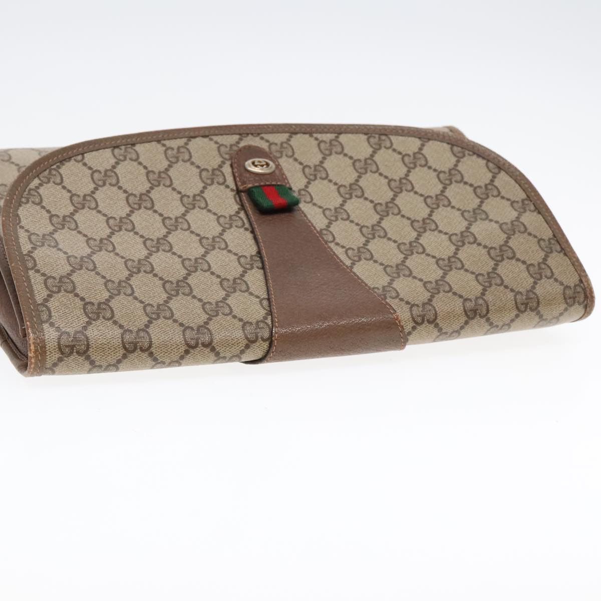 Gucci Beige Canvas Clutch Bag (Pre-Owned) Size ONE SIZE - 14 Thumbnail