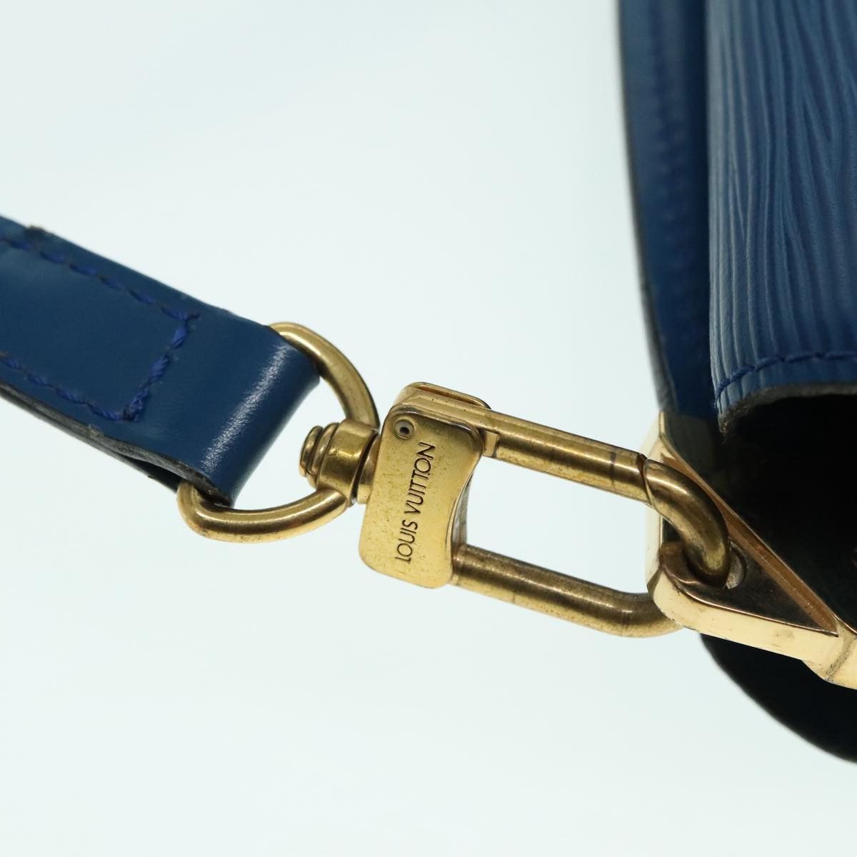 Louis Vuitton Grenelle Blue Leather Shoulder Bag (Pre-Owned) Size ONE SIZE - 12 Thumbnail