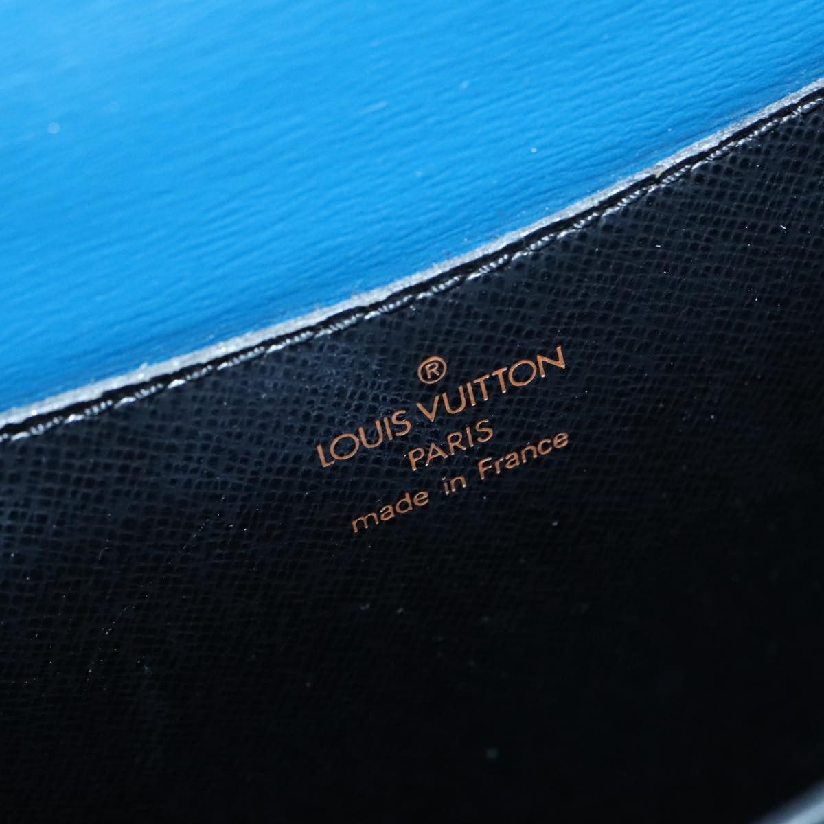 Louis Vuitton Grenelle Blue Leather Shoulder Bag (Pre-Owned) Size ONE SIZE - 15 Thumbnail