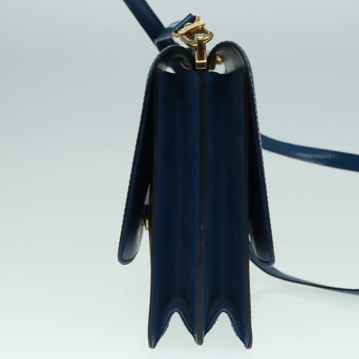 Louis Vuitton Grenelle Blue Leather Shoulder Bag (Pre-Owned) Size ONE SIZE - 3 Thumbnail