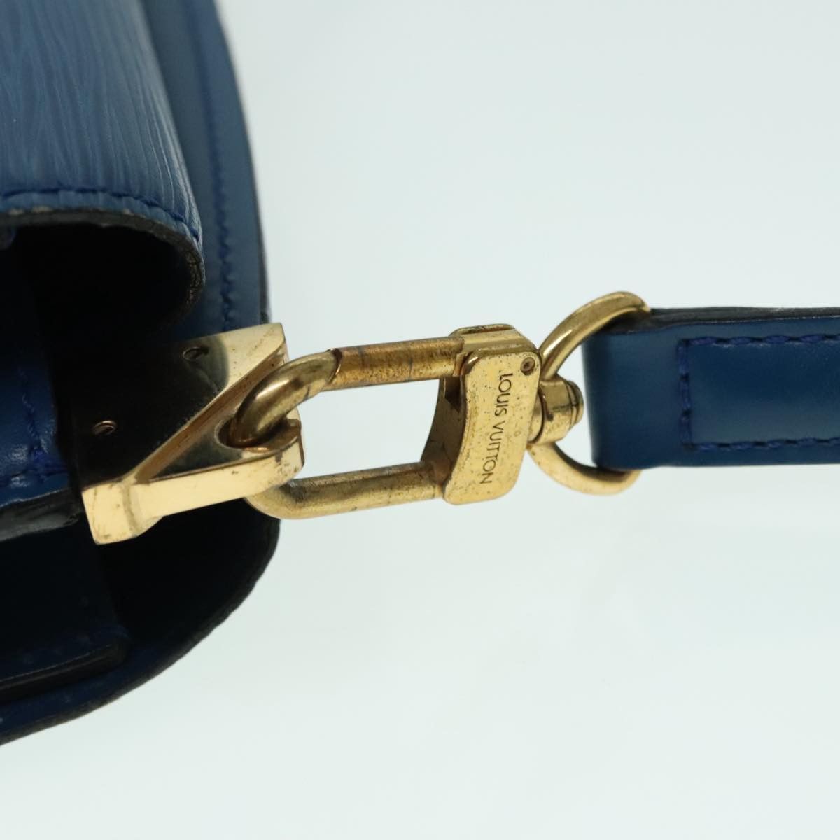 Louis Vuitton Grenelle Blue Leather Shoulder Bag (Pre-Owned) Size ONE SIZE - 11 Thumbnail