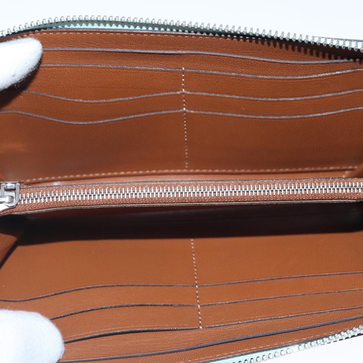 Louis Vuitton Jena Green Leather Wallet (Pre-Owned) Size ONE SIZE - 6 Thumbnail