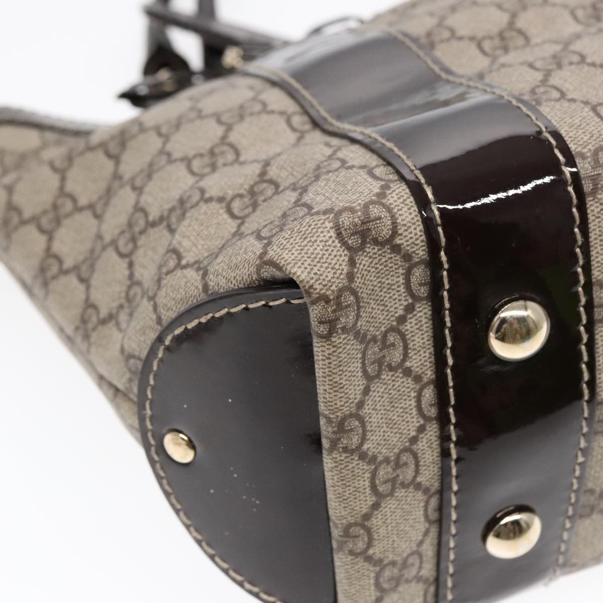 Gucci Flower Beige Canvas Tote Bag (Pre-Owned) Size ONE SIZE - 8 Thumbnail