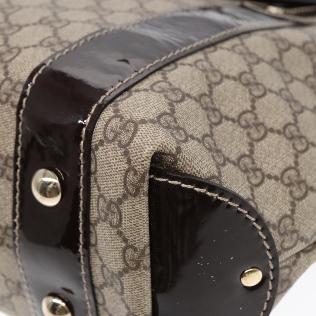 Gucci Flower Beige Canvas Tote Bag (Pre-Owned) Size ONE SIZE - 9 Thumbnail