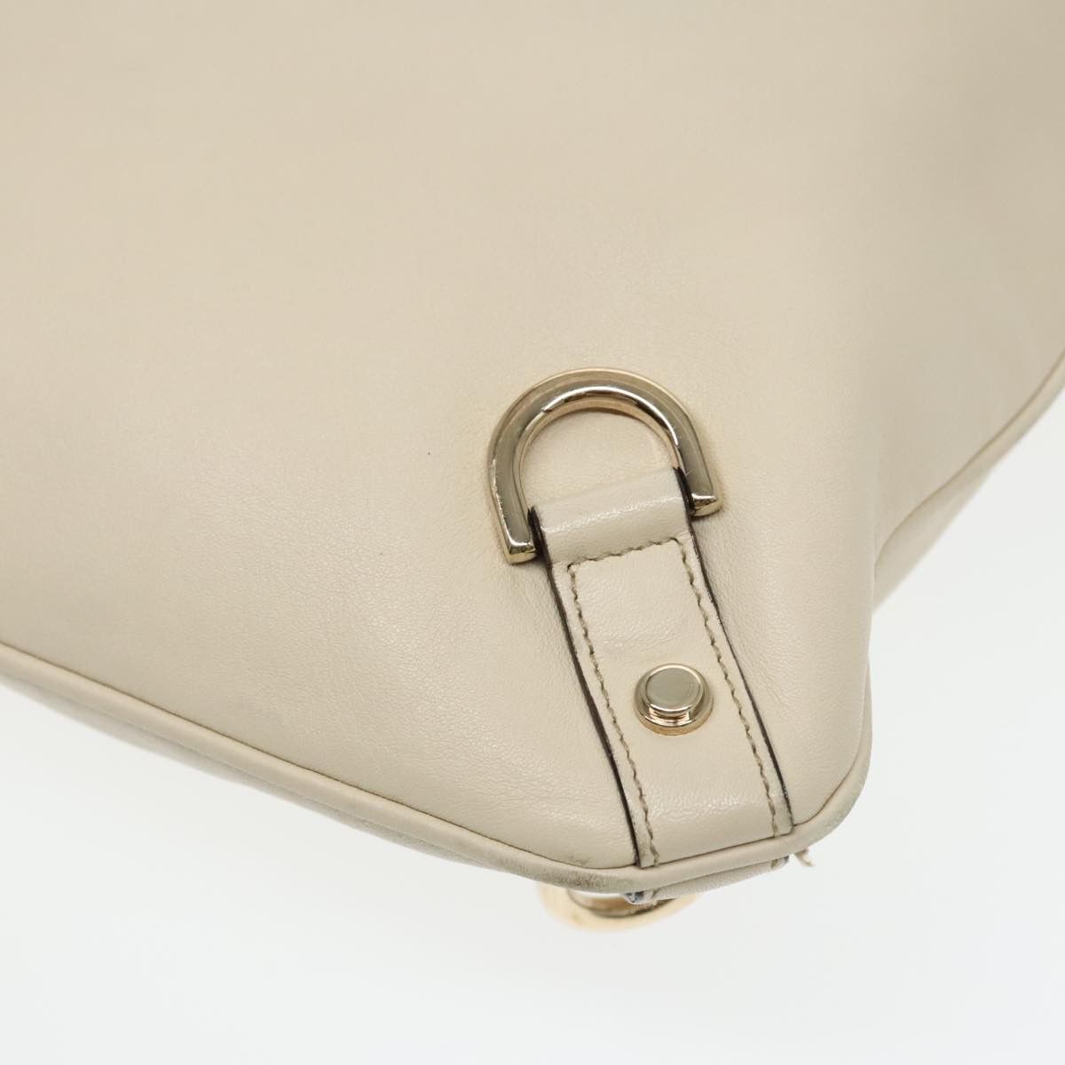 Gucci Abbey Beige Leather Shoulder Bag (Pre-Owned) Size ONE SIZE - 9 Thumbnail