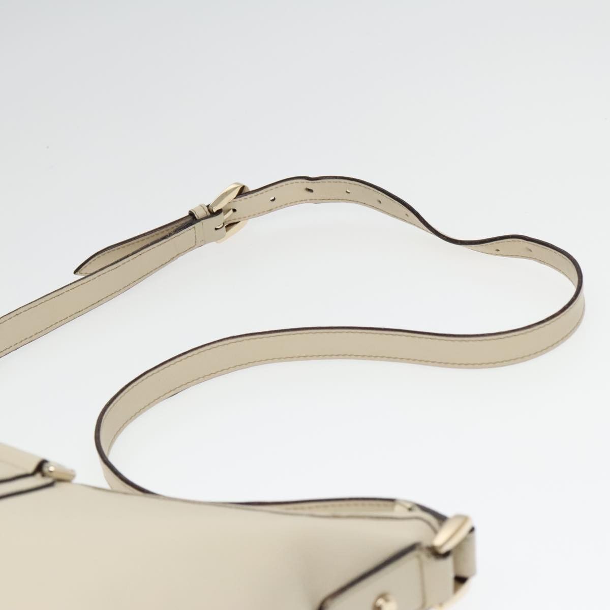 Gucci Abbey Beige Leather Shoulder Bag (Pre-Owned) Size ONE SIZE - 6 Thumbnail