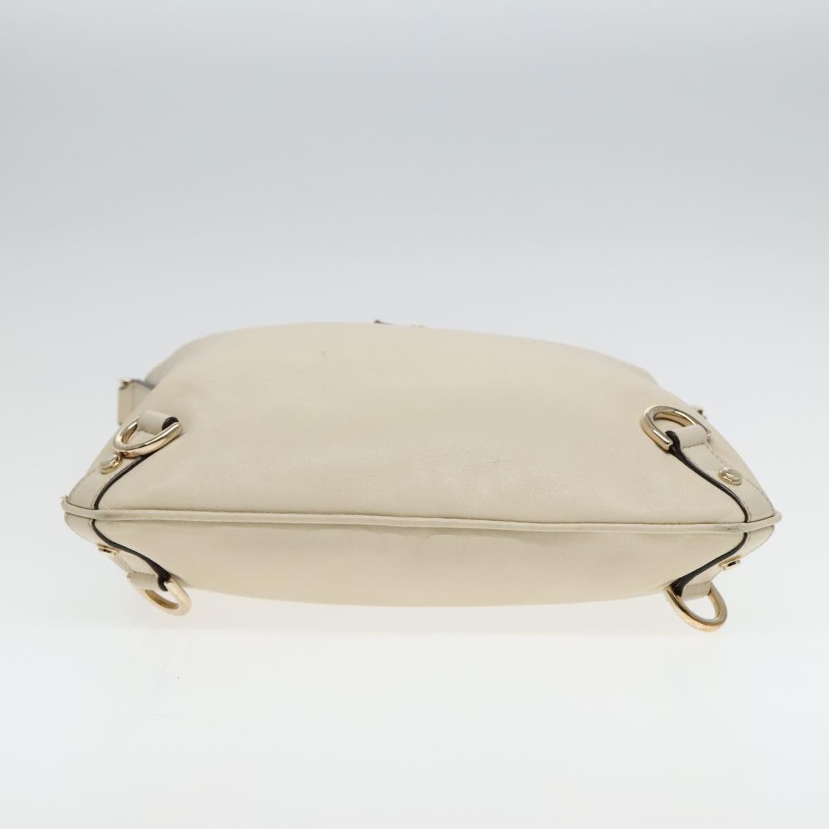 Gucci Abbey Beige Leather Shoulder Bag (Pre-Owned) Size ONE SIZE - 18 Thumbnail