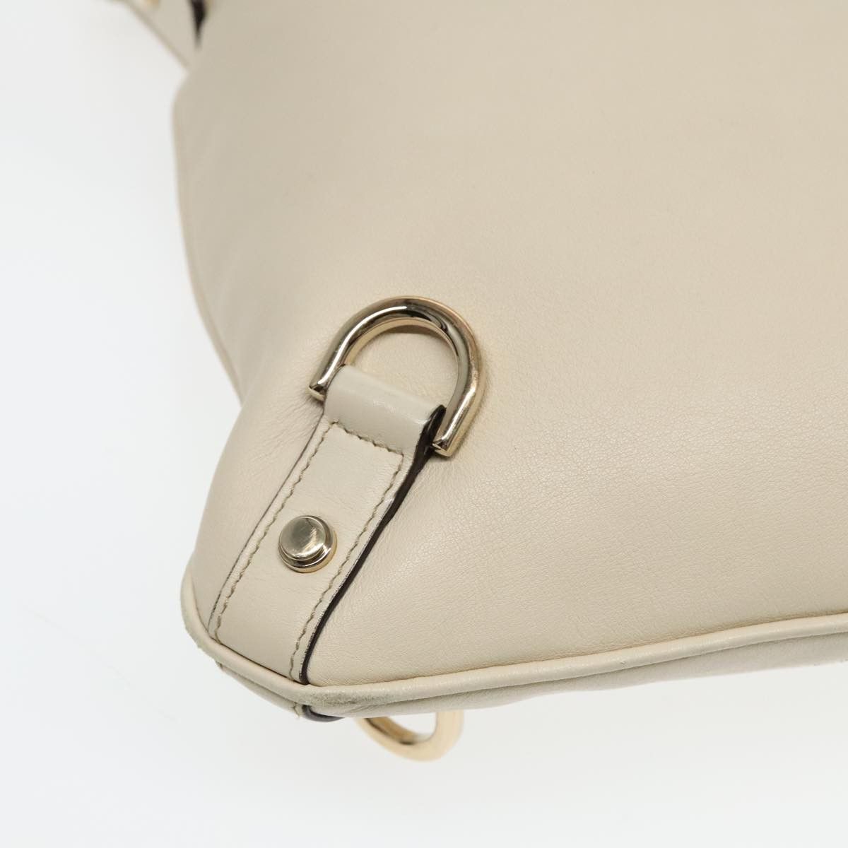 Gucci Abbey Beige Leather Shoulder Bag (Pre-Owned) Size ONE SIZE - 10 Thumbnail