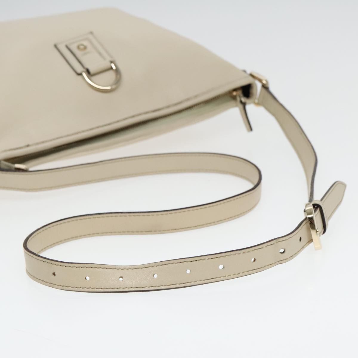 Gucci Abbey Beige Leather Shoulder Bag (Pre-Owned) Size ONE SIZE - 5 Thumbnail