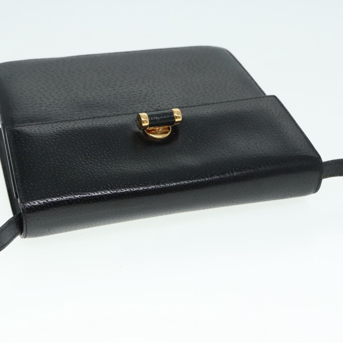 Gucci Black Leather Shoulder Bag (Pre-Owned) Size ONE SIZE - 5 Thumbnail