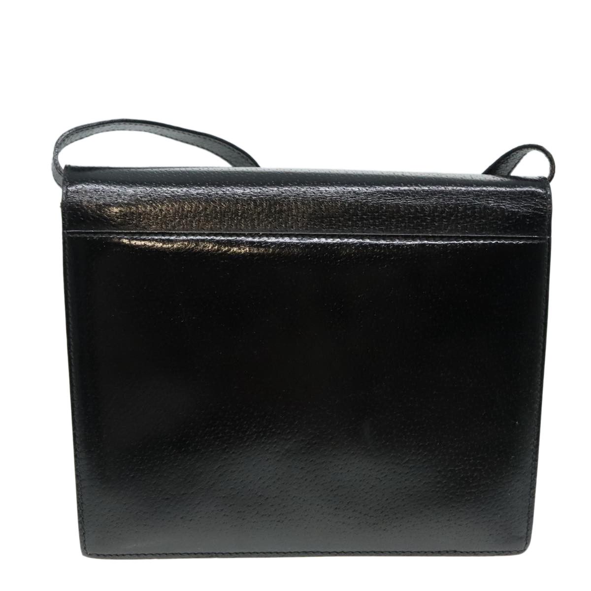 Gucci Black Leather Shoulder Bag (Pre-Owned) Size ONE SIZE - 2 Thumbnail