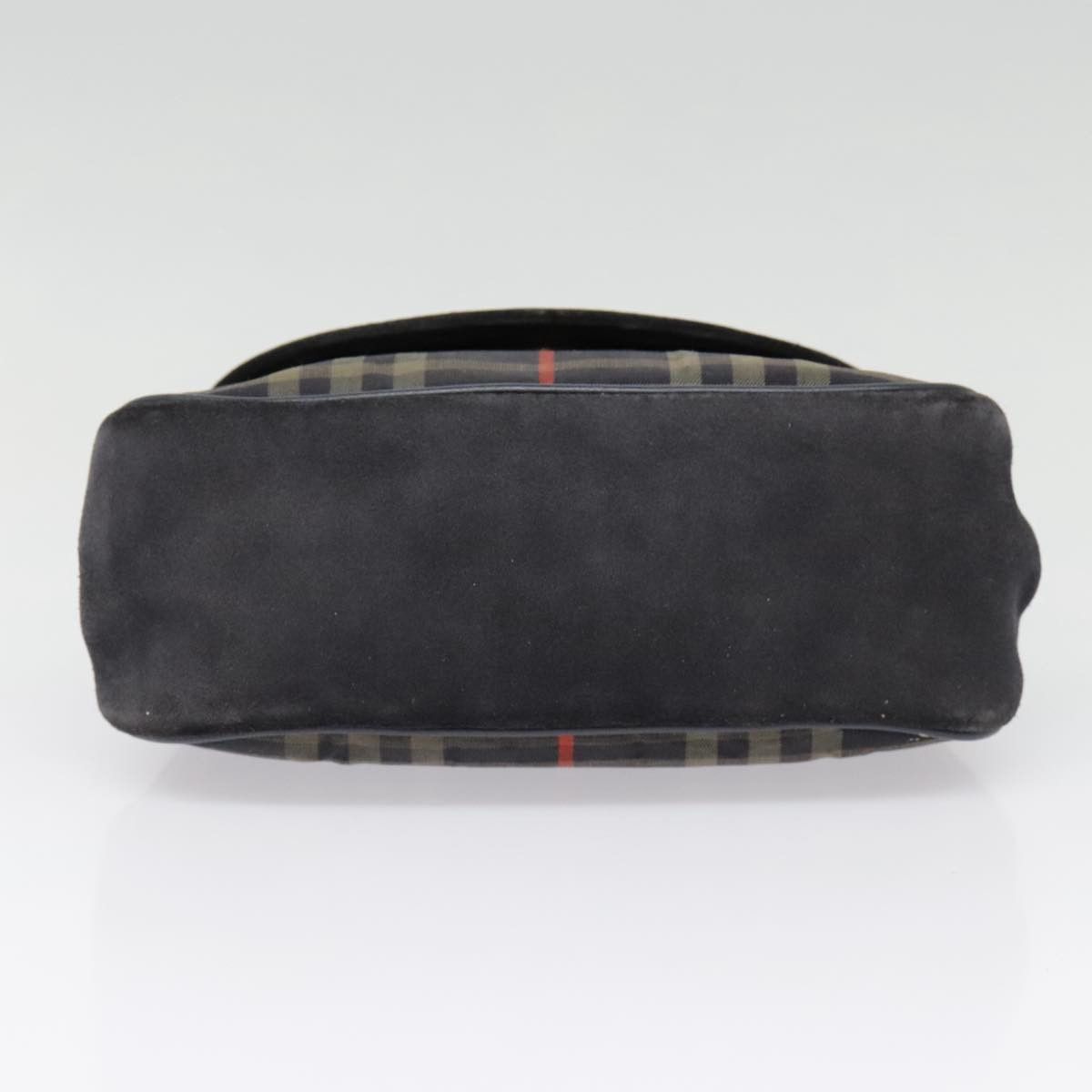 Burberry Nova Check Navy Canvas Handbag (Pre-Owned) Size ONE SIZE - 20 Thumbnail