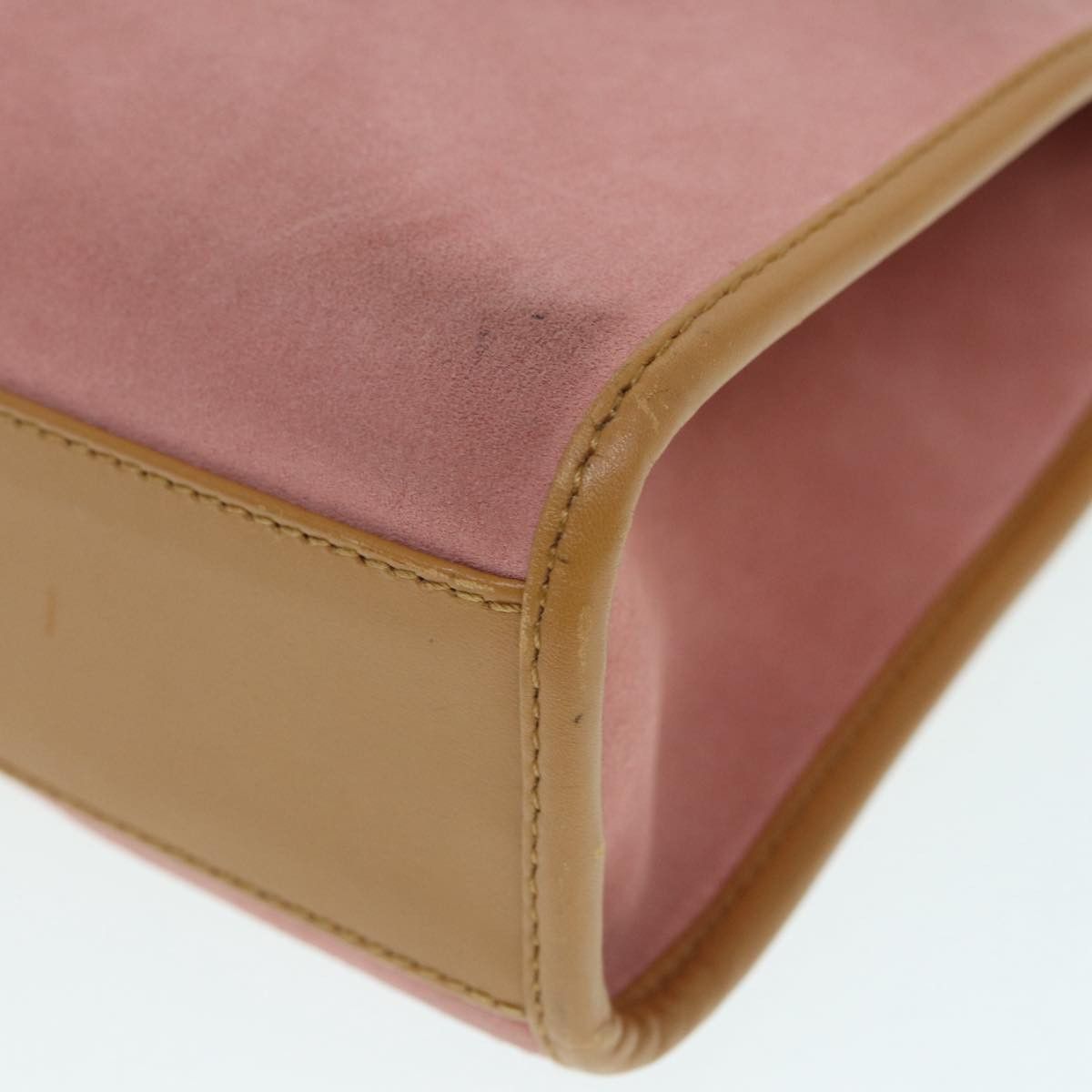 Gucci Jackie Pink Suede Handbag (Pre-Owned) Size ONE SIZE - 10 Thumbnail