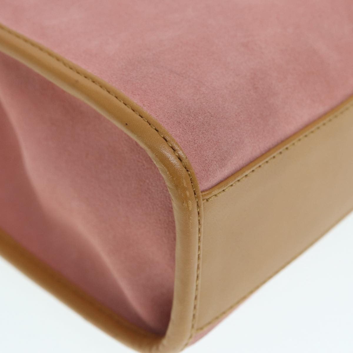 Gucci Jackie Pink Suede Handbag (Pre-Owned) Size ONE SIZE - 9 Thumbnail