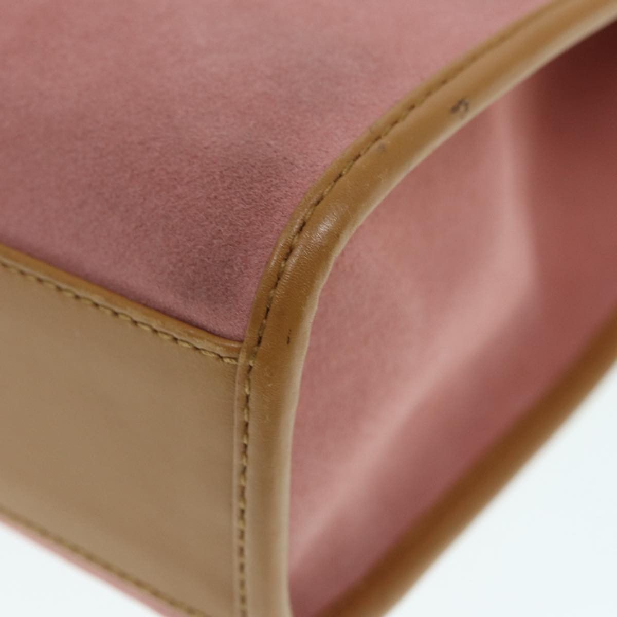 Gucci Jackie Pink Suede Handbag (Pre-Owned) Size ONE SIZE - 8 Thumbnail