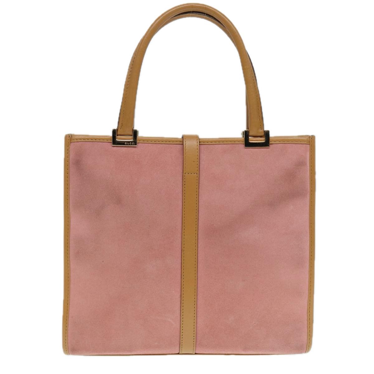 Gucci Jackie Pink Suede Handbag (Pre-Owned) Size ONE SIZE - 2 Thumbnail