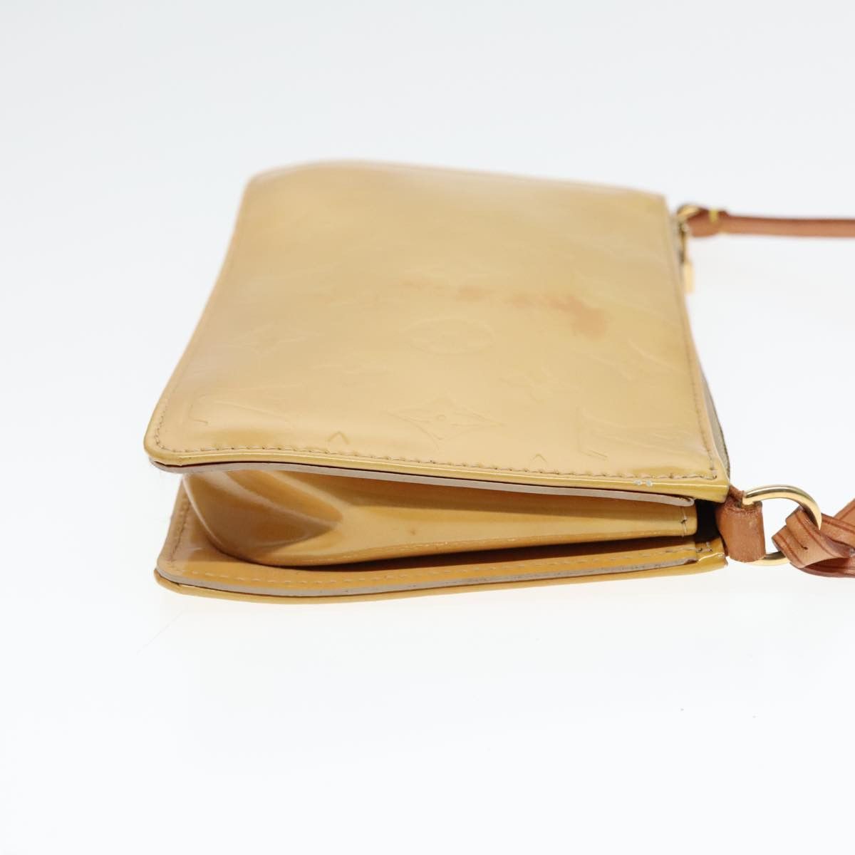 Louis Vuitton Lexington Beige Patent Leather Clutch Bag (Pre-Owned) Size ONE SIZE - 3 Thumbnail