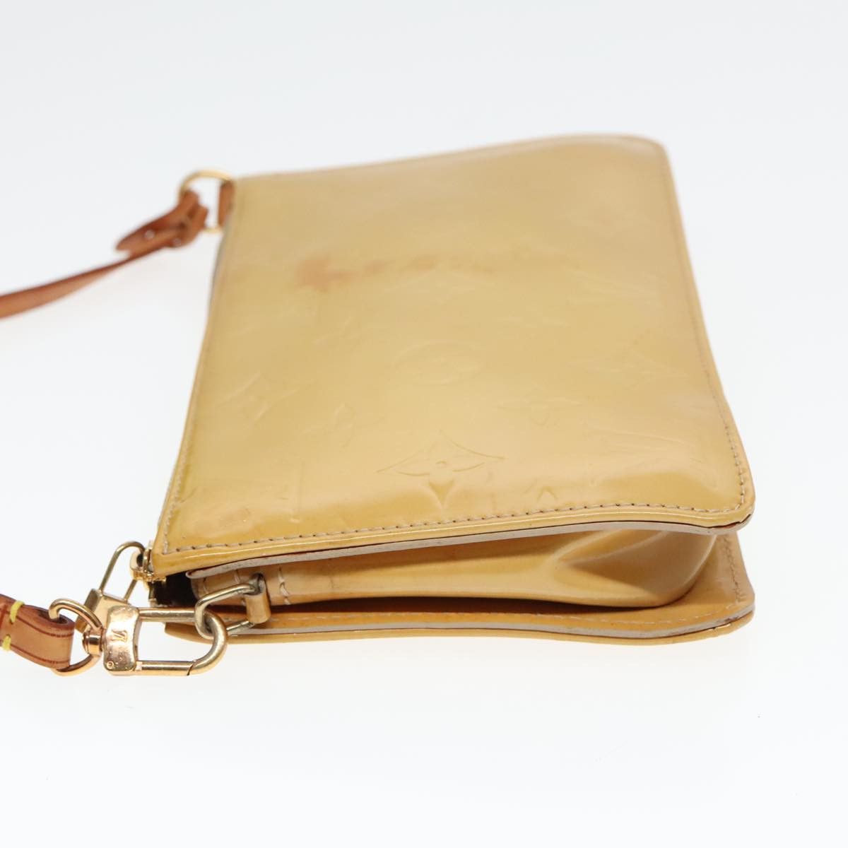Louis Vuitton Lexington Beige Patent Leather Clutch Bag (Pre-Owned) Size ONE SIZE - 4 Thumbnail