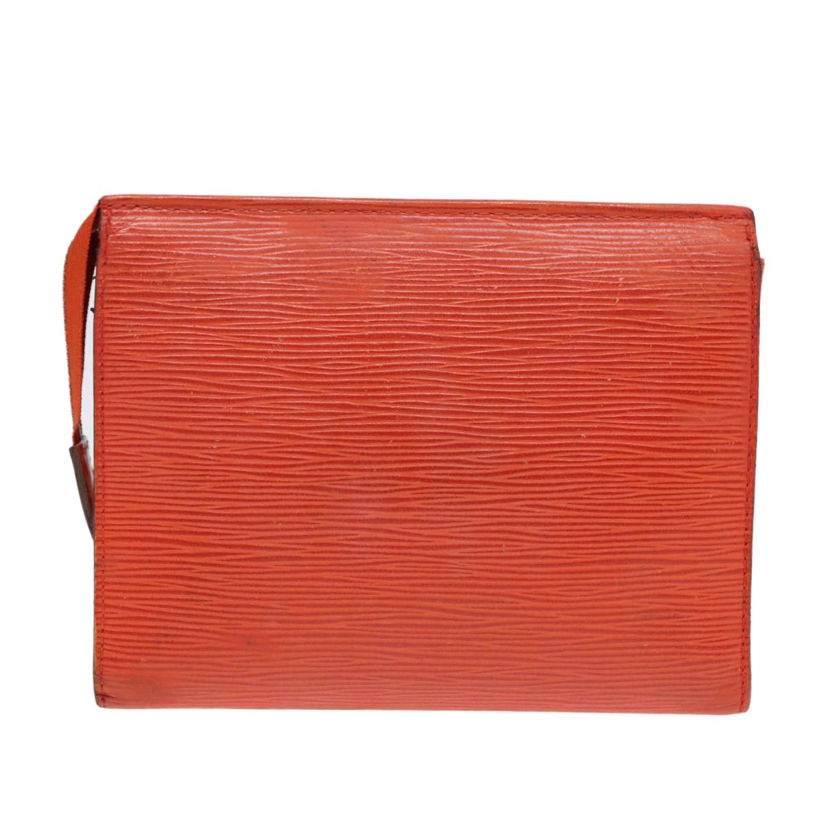 Louis Vuitton Trousse De Toilette Orange Leather Clutch Bag (Pre-Owned) Size ONE SIZE - 2 Thumbnail