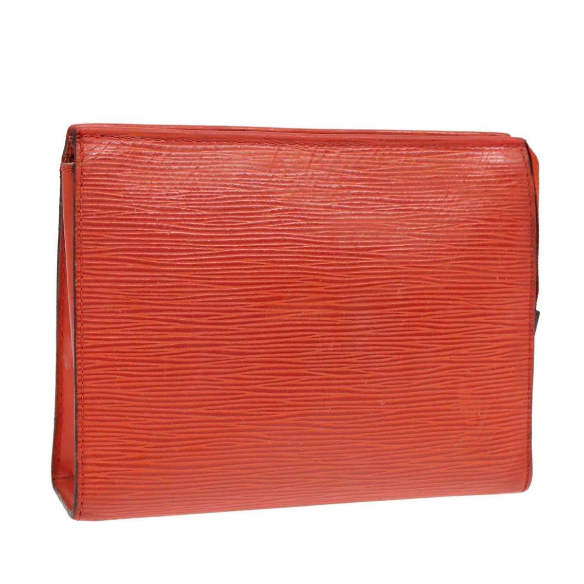 Louis Vuitton Trousse De Toilette Orange Leather Clutch Bag (Pre-Owned) Size ONE SIZE - 11 Thumbnail