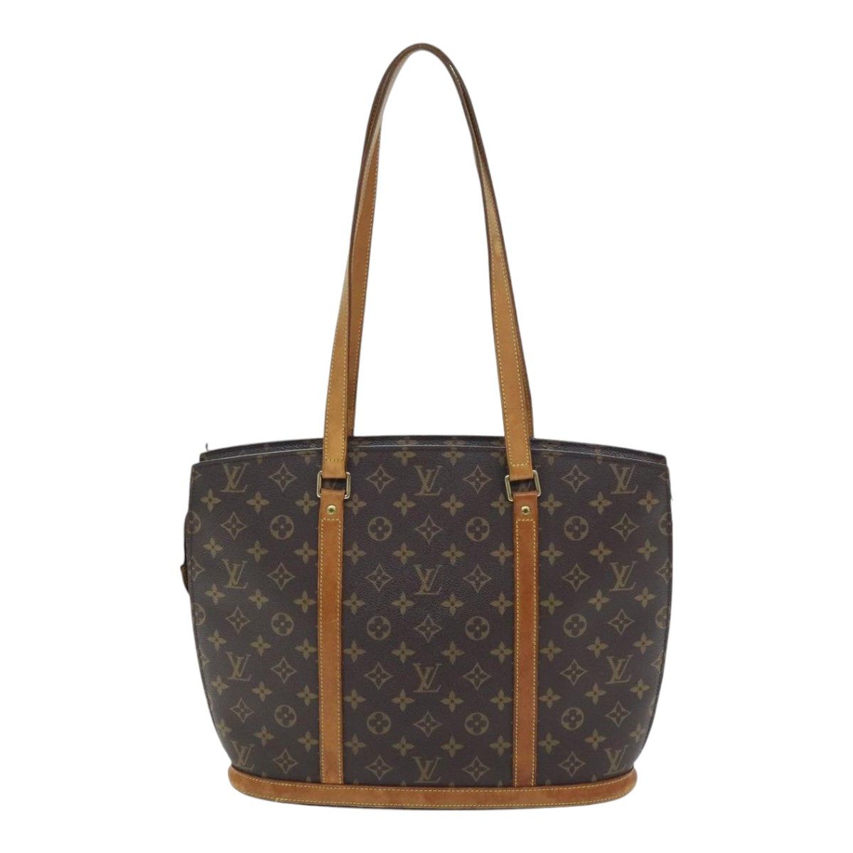 Louis Vuitton Babylone Brown Canvas Tote Bag (Pre-Owned) Size ONE SIZE - 2 Thumbnail