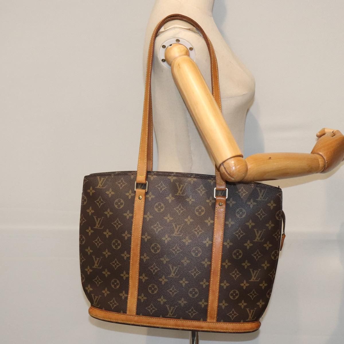 Louis Vuitton Babylone Brown Canvas Tote Bag (Pre-Owned) Size ONE SIZE - 11 Thumbnail