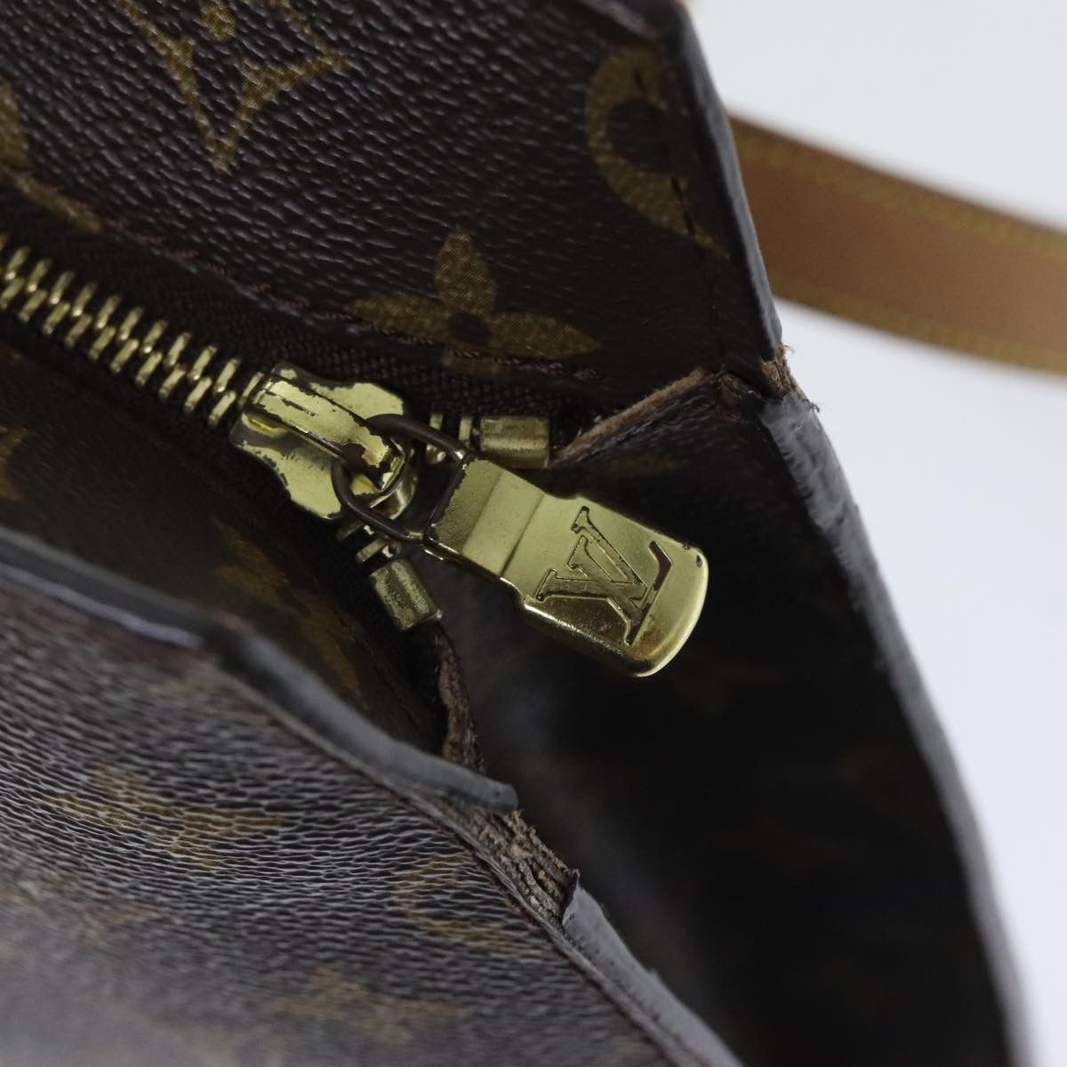 Louis Vuitton Babylone Brown Canvas Tote Bag (Pre-Owned) Size ONE SIZE - 6 Thumbnail