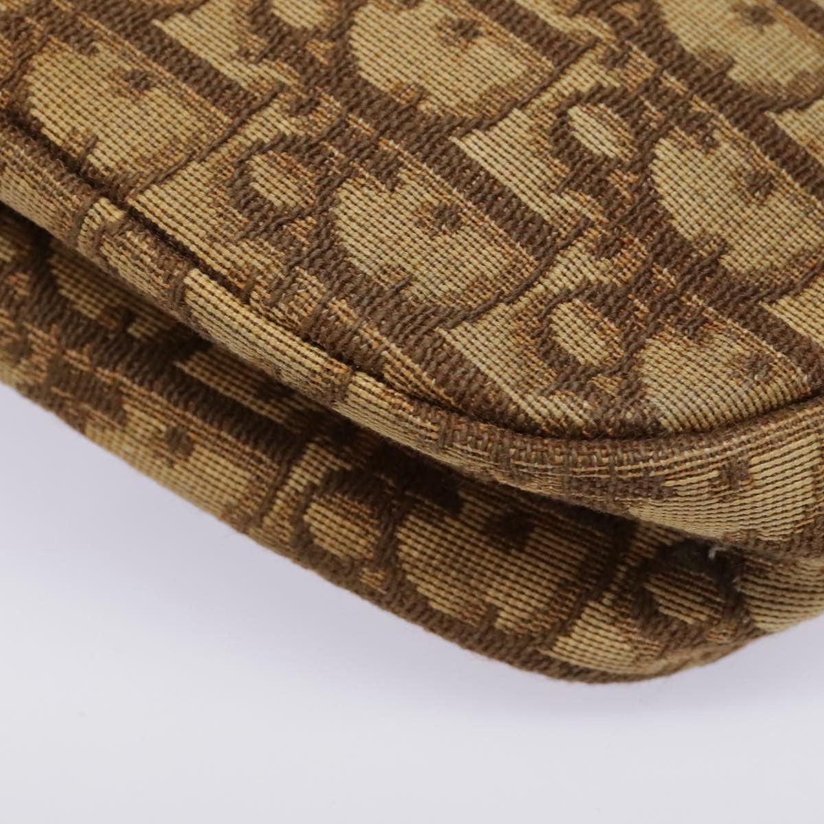 Dior Brown Canvas Shoulder Bag (Pre-Owned) Size ONE SIZE - 8 Thumbnail