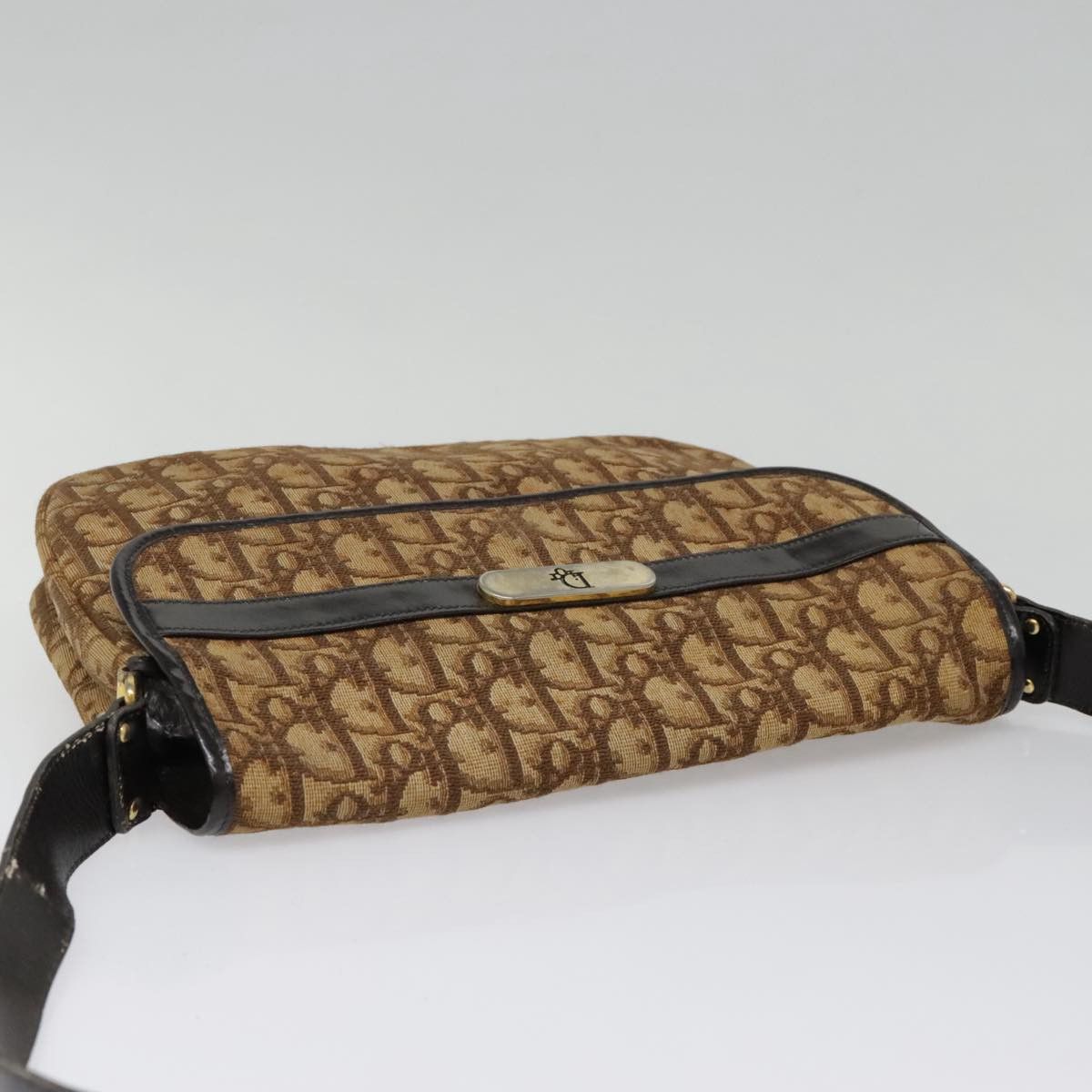 Dior Brown Canvas Shoulder Bag (Pre-Owned) Size ONE SIZE - 14 Thumbnail