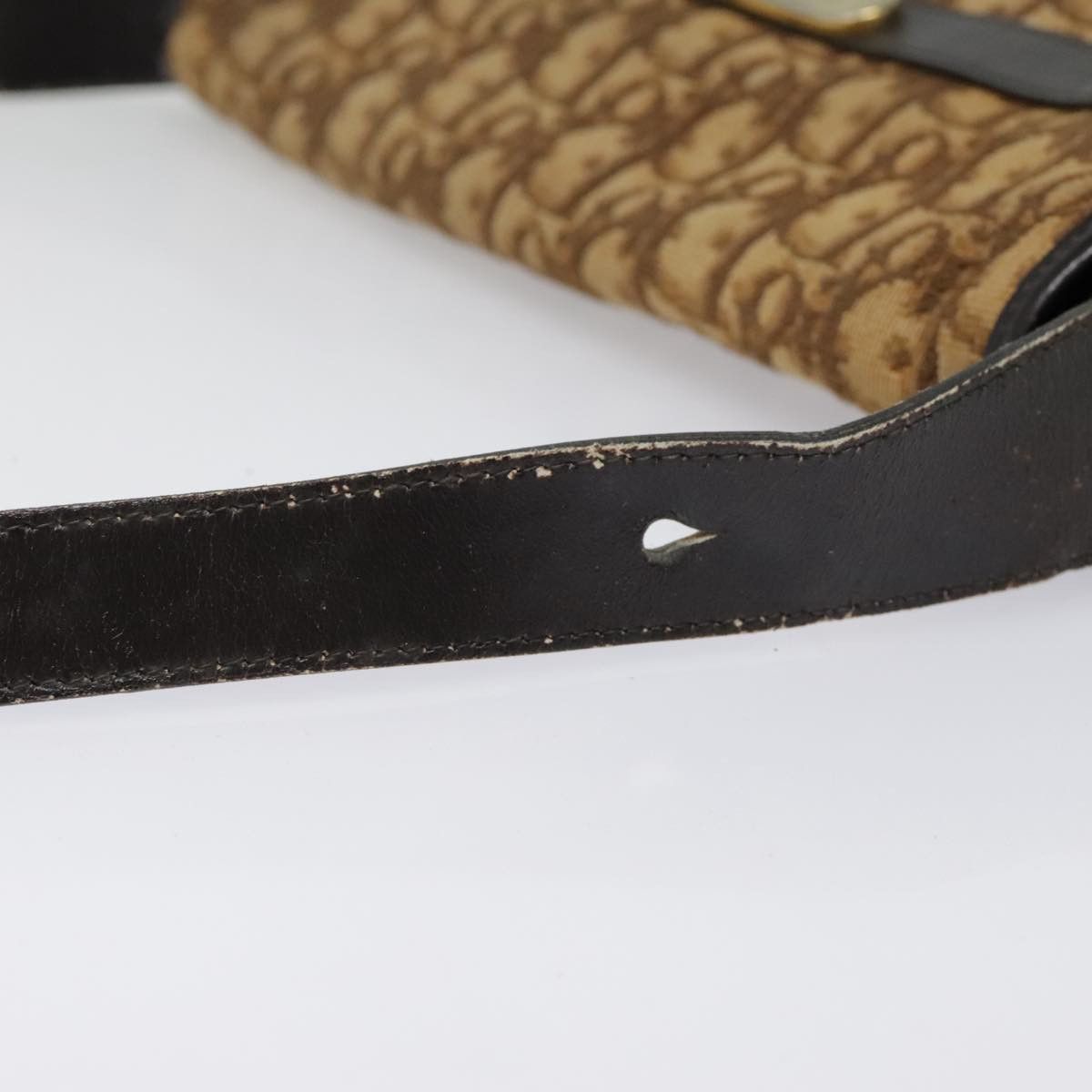 Dior Brown Canvas Shoulder Bag (Pre-Owned) Size ONE SIZE - 16 Thumbnail