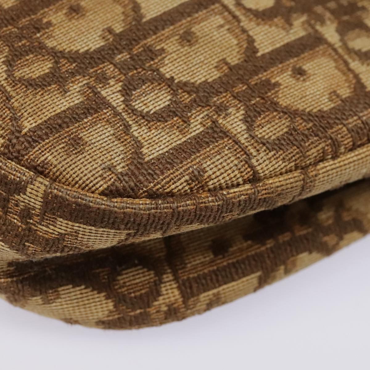 Dior Brown Canvas Shoulder Bag (Pre-Owned) Size ONE SIZE - 7 Thumbnail