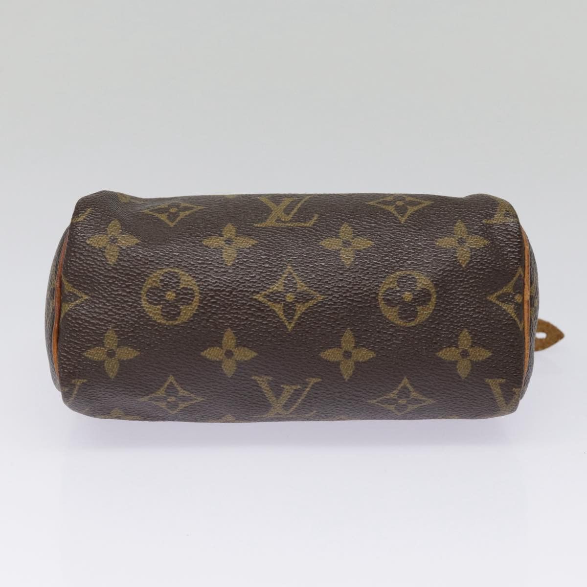 Louis Vuitton Mini Speedy Blue Canvas Handbag (Pre-Owned) Size ONE SIZE - 17 Thumbnail
