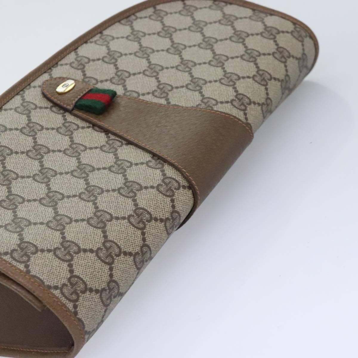 Gucci Ophidia Beige Canvas Clutch Bag (Pre-Owned) Size ONE SIZE - 10 Thumbnail