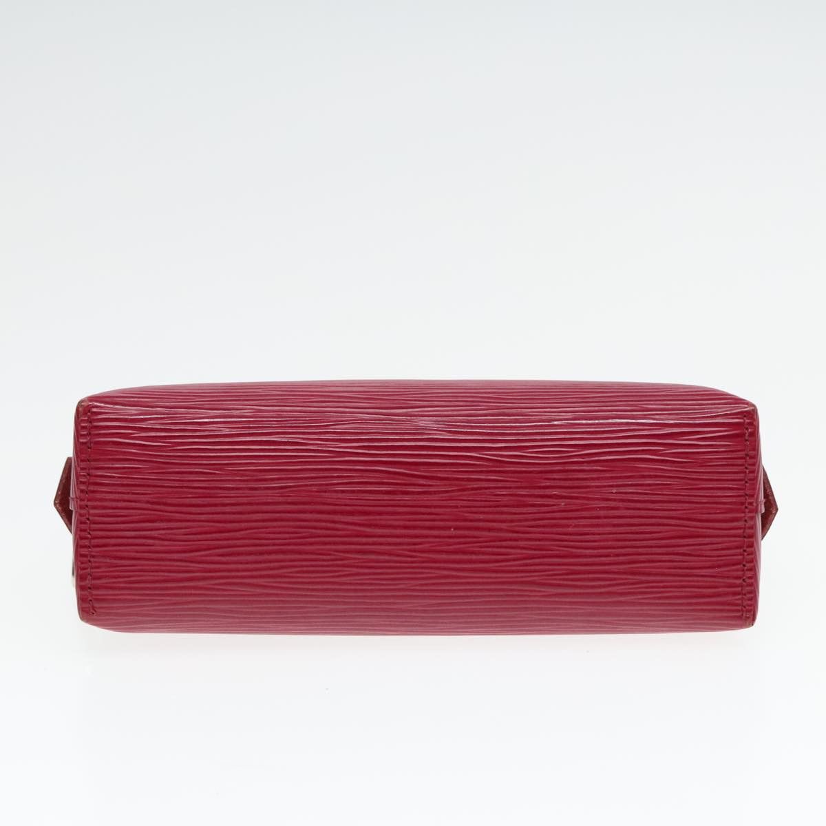 Louis Vuitton Cosmetic Pouch Pink Leather Clutch Bag (Pre-Owned) Size ONE SIZE - 5 Thumbnail